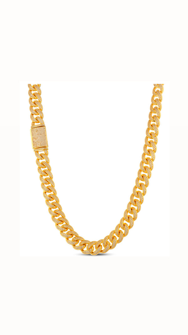 Collana “Cuban Chain” Gold Katerin