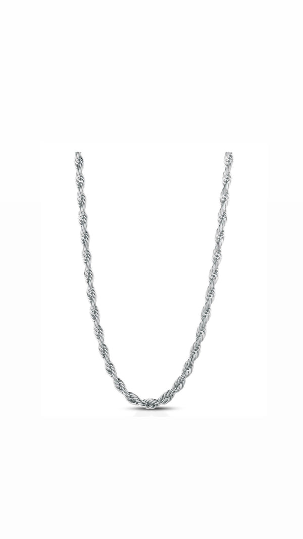 Collana “Medium Rope” Silver Katerin
