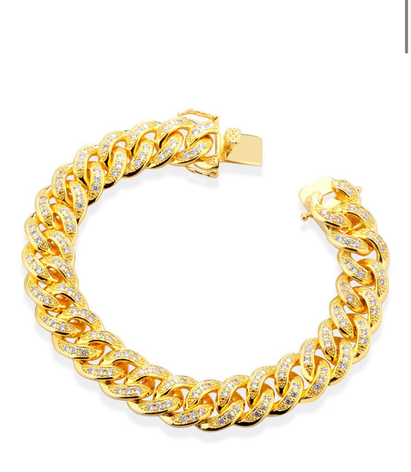 Bracciale “Cuban Gold” Katerin